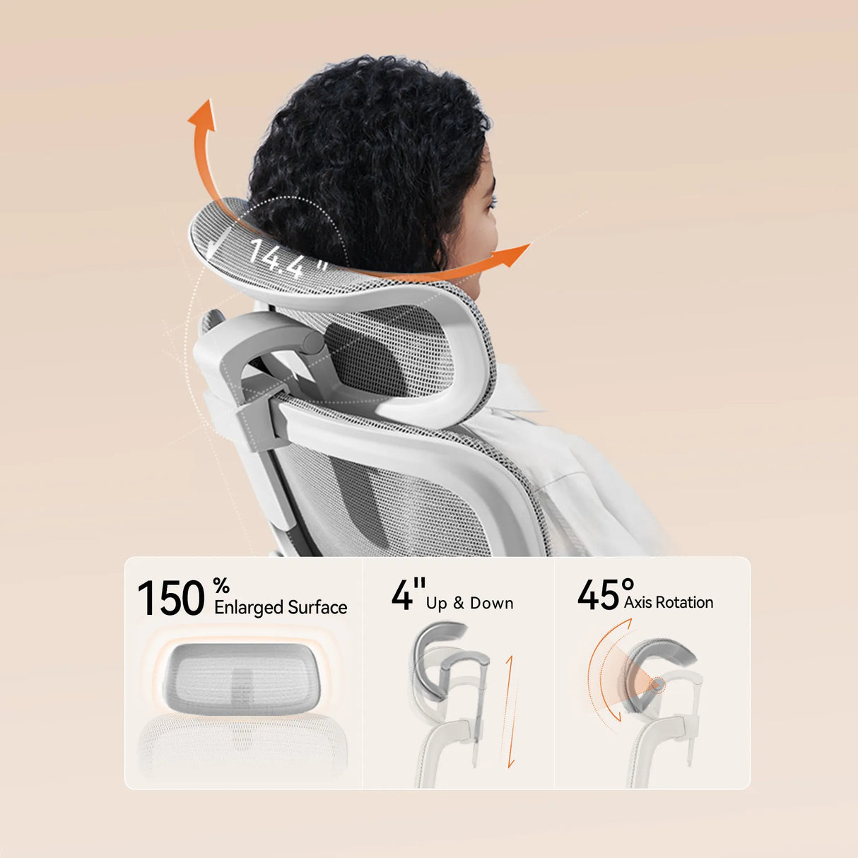 Sihoo B100 Ergonomic Office Chair With Flip-Up Armrest