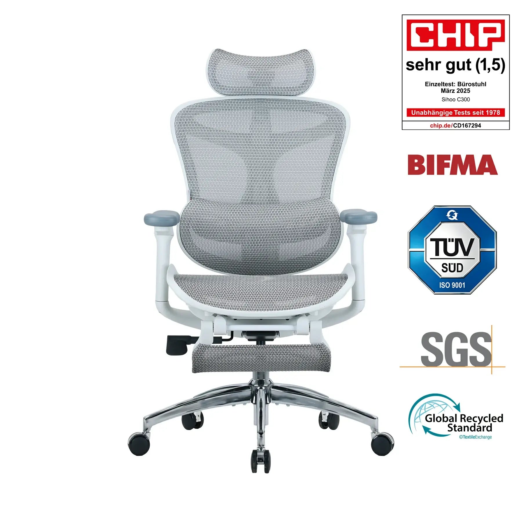 This is the product picture of the doro c300 ergonomic office chair